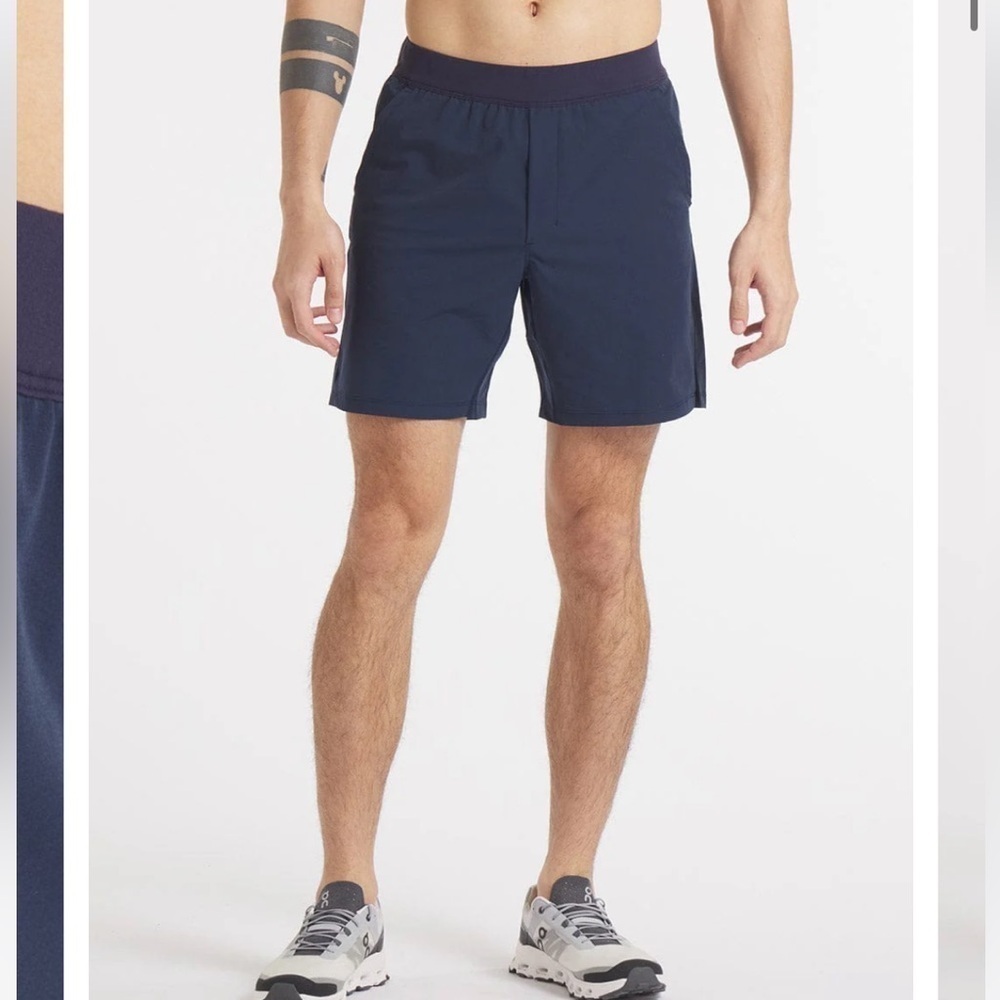 Public Rec Navy Flex Shorts